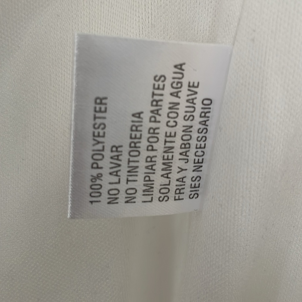 Mac Duggal 26621 White Belted Illusion‎ High Neck Cap Sleeve Jumpsuit Size 2 - Picture 11 of 13